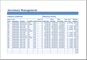 Excel Business Inventory Management Template | Excel Templates