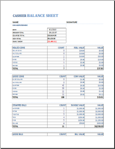 7 Best Microsoft Excel Balance Sheet Templates | Excel Templates