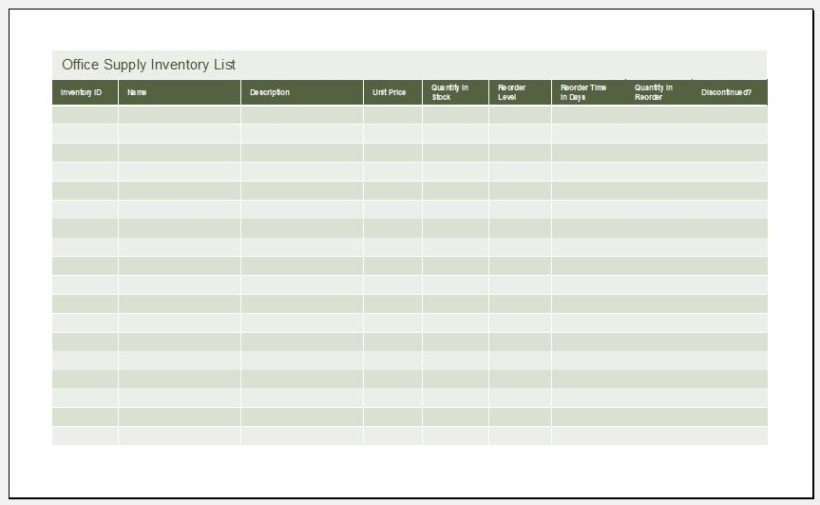 Control Chart Excel Template