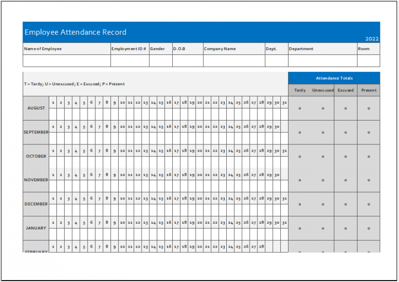 employee-daily-monthly-annual-attendance-record-sheet